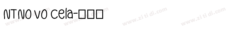 NTNovo Cela字体转换